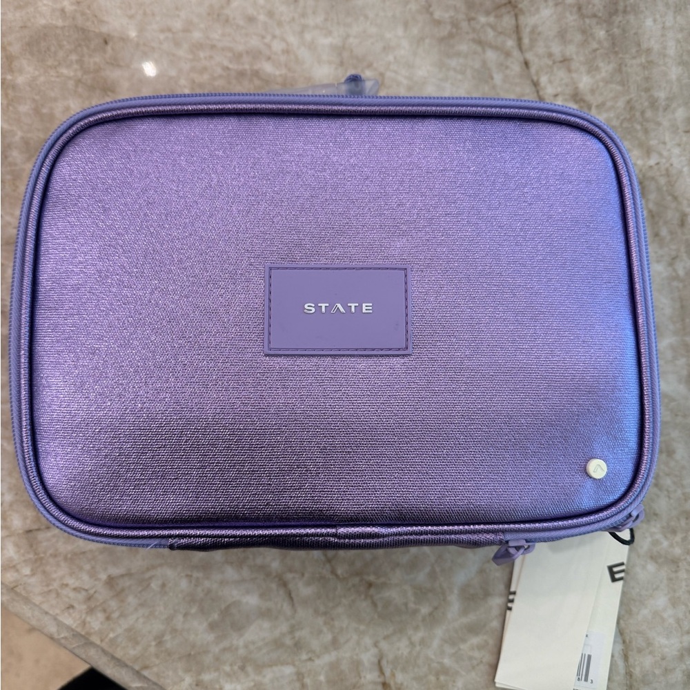 STATE Shimmering Purple Lunchbox